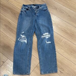 Wild Fable Blue Distressed Jeans